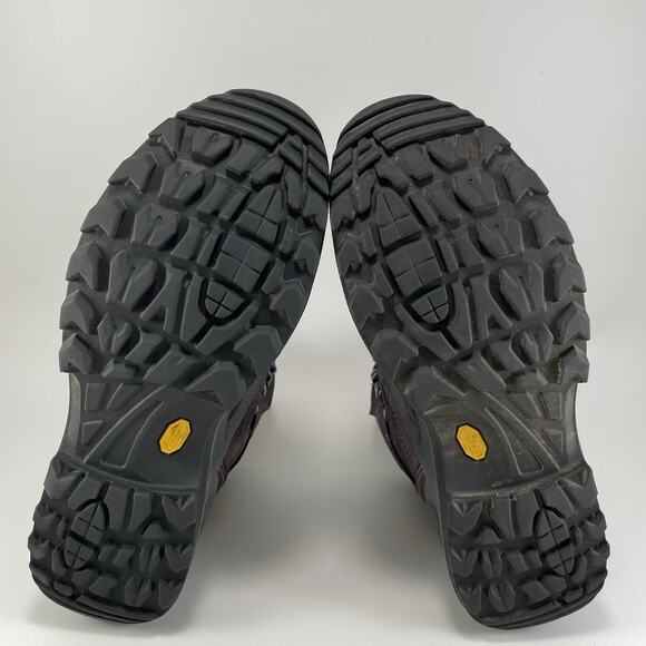 Lowa Renegade GTX Mid Hiking Boots Mid Goretex Womens Size 7.5 Purple Vibram - Picture 7 of 11